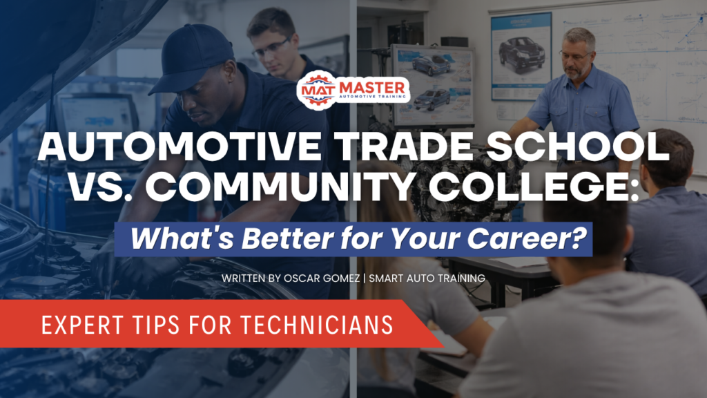 Automotive Trade School vs. Community College: What’s Better for Your Career?