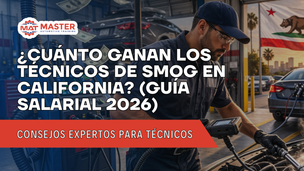 ¿Cuánto Ganan los Técnicos de Smog en California? (Guía Salarial 2026)