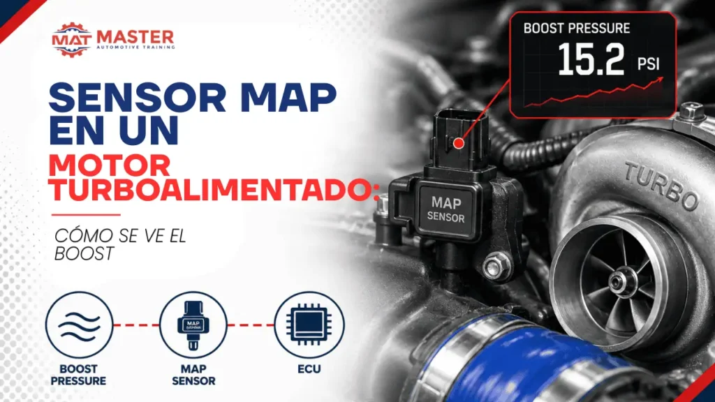 Sensor MAP en un Motor Turboalimentado: Cómo Se Ve el Boost