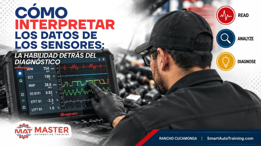Cómo interpretar los datos de los sensores: La habilidad detrás del diagnóstico