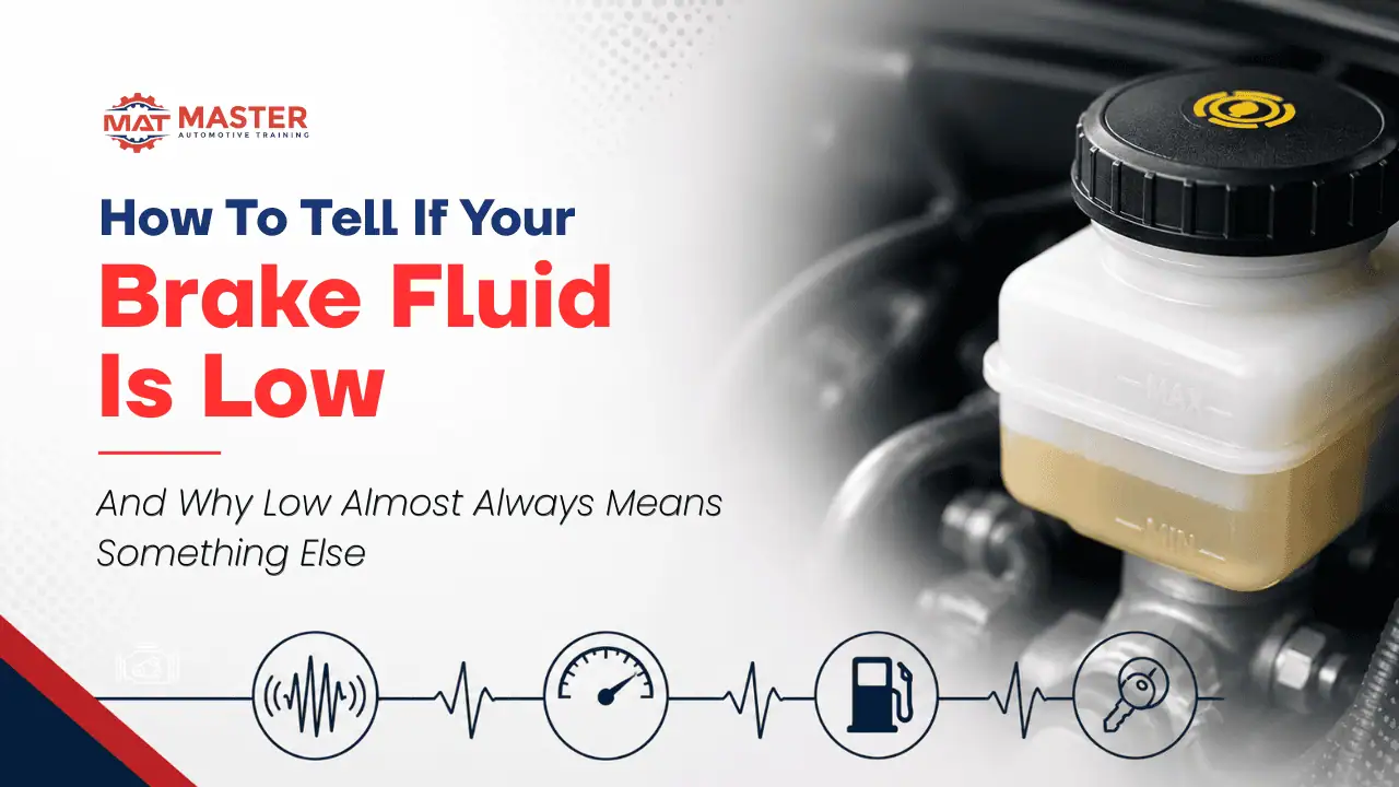 low brake fluid
