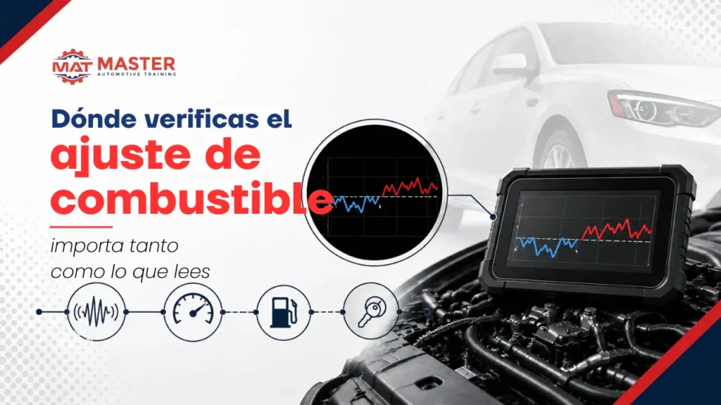 Dónde verificas el ajuste de combustible importa tanto como lo que lees
