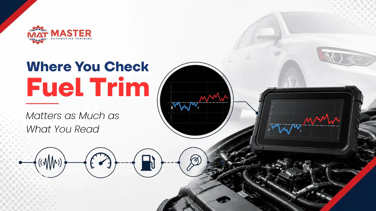 where to check fuel trim