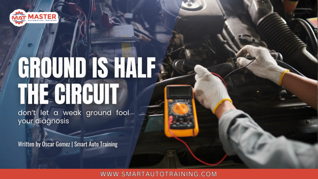 Ground Is Half the Circuit: Why Ignoring It Leads to Costly Mistakes Written by Oscar Gomez | Smart Auto Training