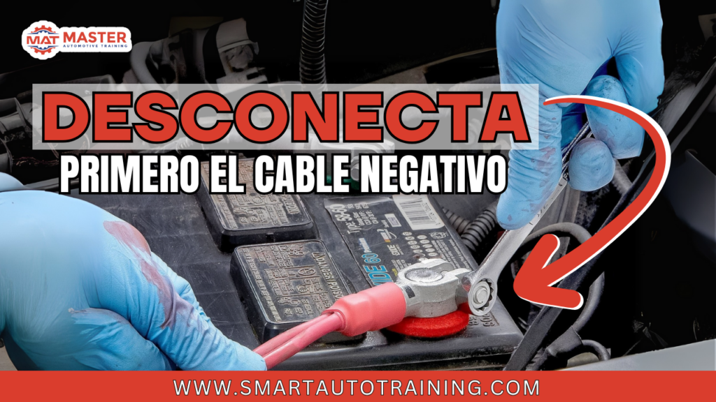 Por Qué Siempre Debes Desconectar el Cable Negativo de la Batería Primero