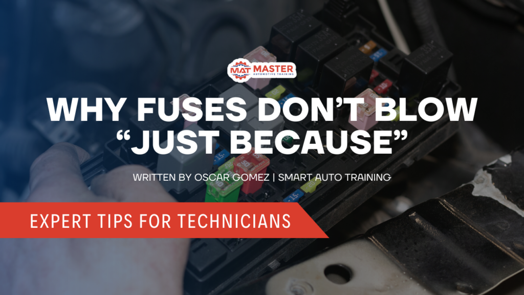 Why Fuses Don’t Blow “Just Because”Written by Oscar Gomez | Smart Auto Training