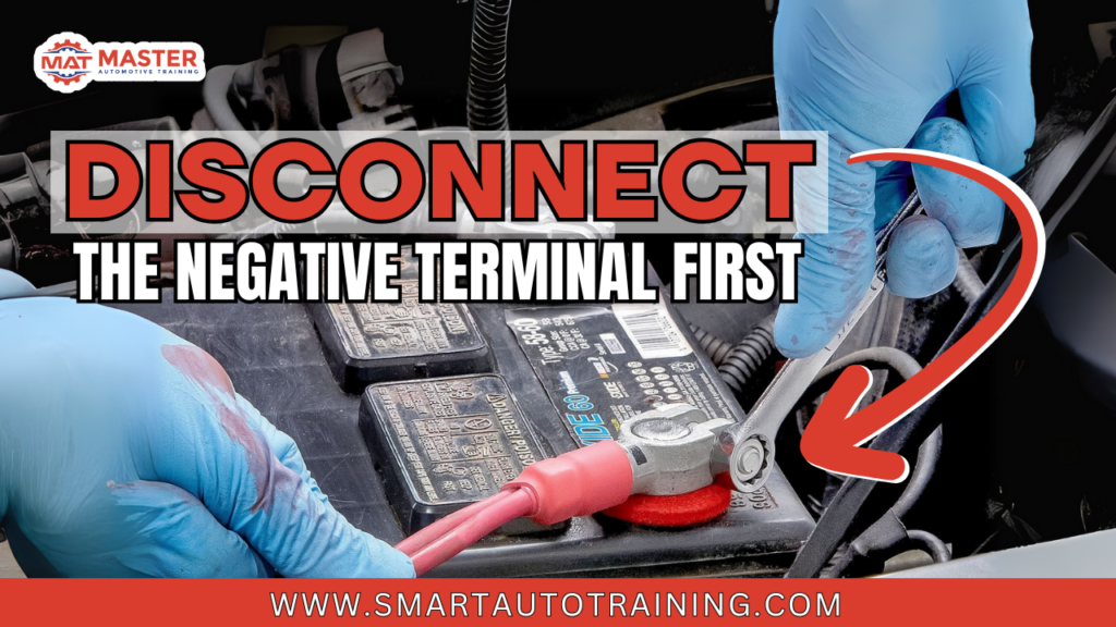 Why You Should Always Disconnect the Negative Battery Cable First