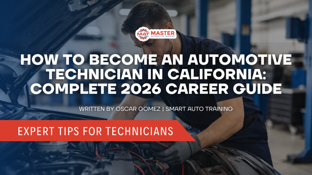 How to Become an Automotive Technician in California: Complete 2026 Career Guide