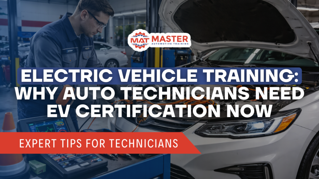 Electric Vehicle Training: Why Auto Technicians Need EV Certification Now