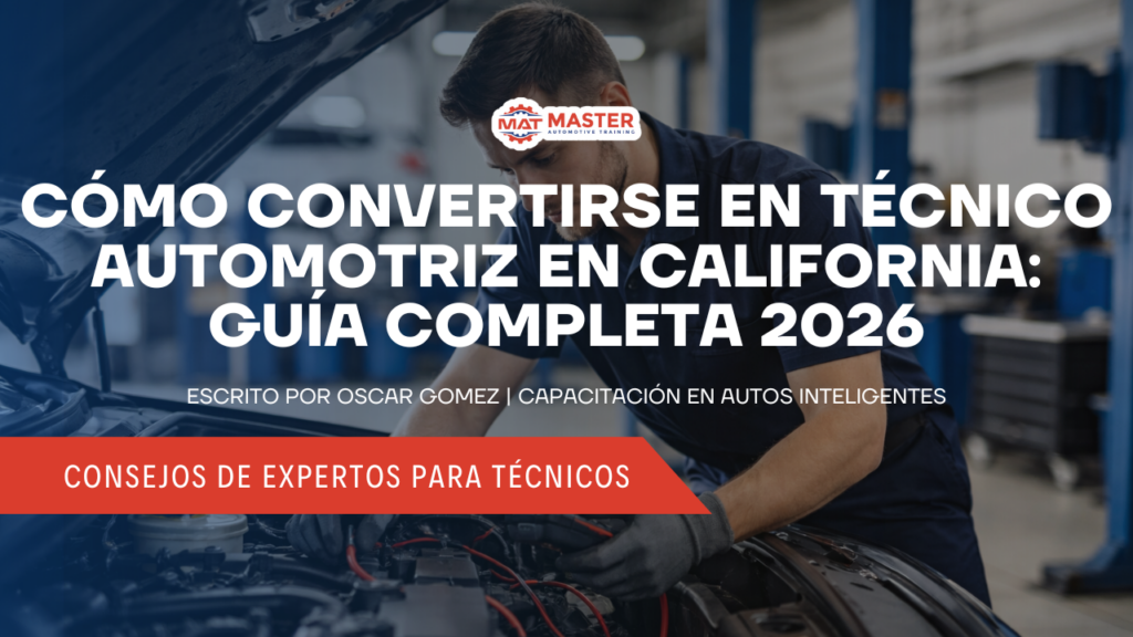 Cómo Convertirse en Técnico Automotriz en California: Guía Completa 2026
